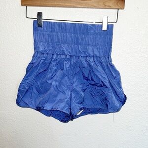 Free People Movement The Way Home Purple High Rise Active Running Shorts